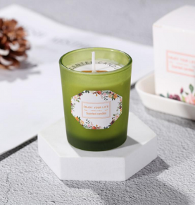 Glass Jar Soy Scented Candle