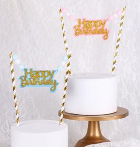 One Year and 100 days for baby shower cake topper