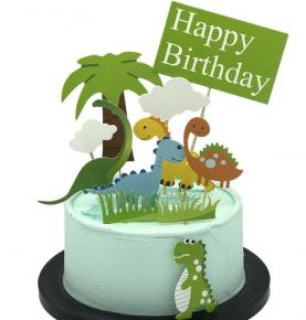 Dinosaur Theme Cake Topper