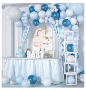 Baby Blue Balloon Chain Set 